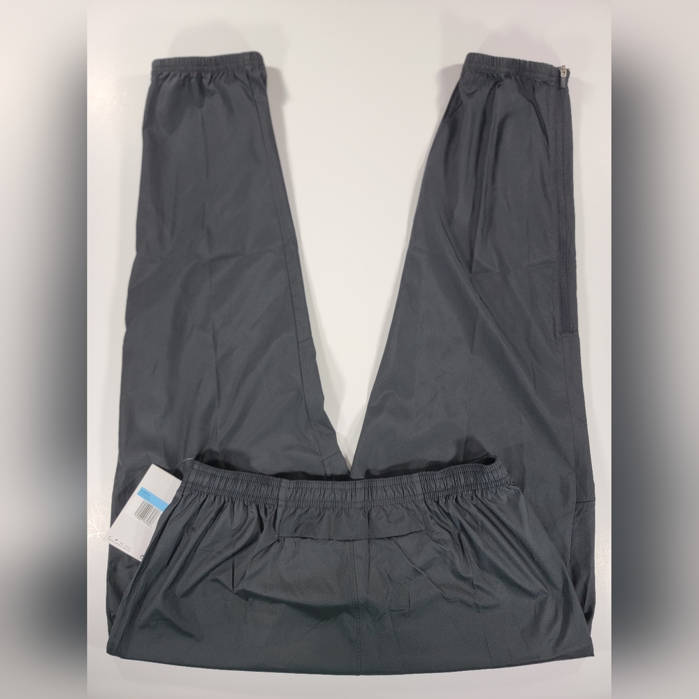 Nike Rain Repel Track Pants Womens Medium Black Running Training Water Resistant - Picture 8 of 15